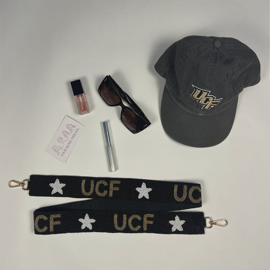 University of Central Florida Beaded Purse Strap