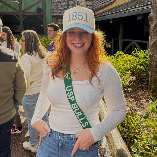University of South Florida (USF) Beaded Purse Straps