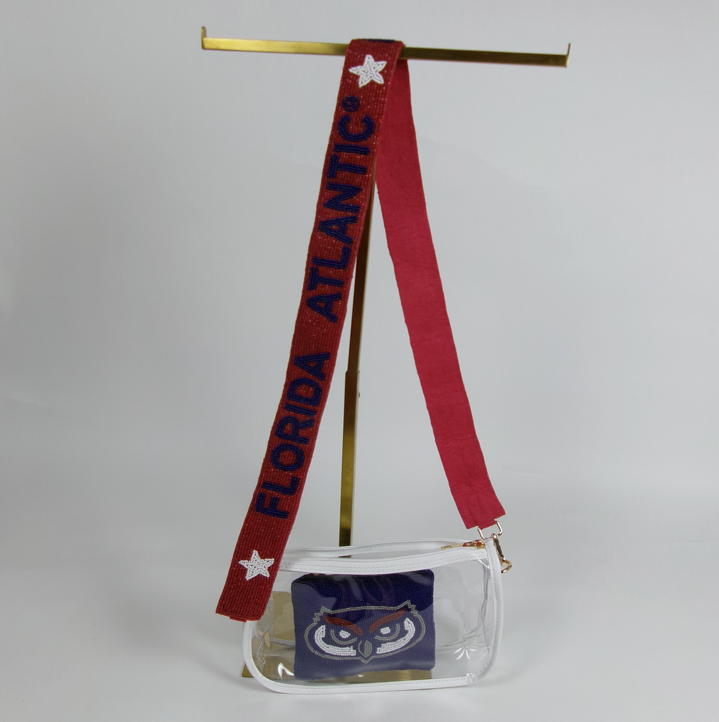 Florida Atlantic Beaded Purse Strap