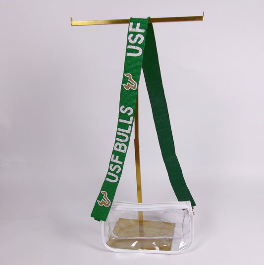University of South Florida (USF) Beaded Purse Straps