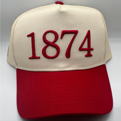 The Founding Year Trucker Hat - 1874 Sigma Kappa