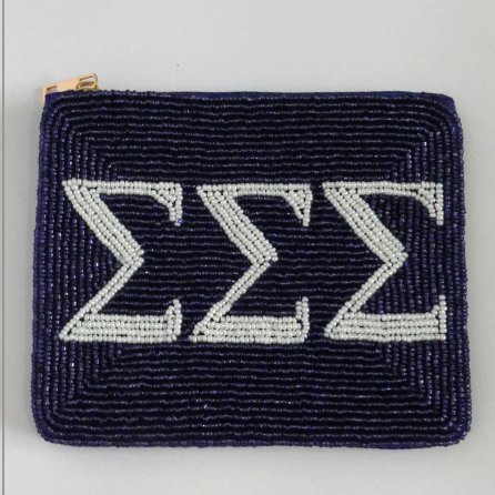 Tri Sigma Coin Purse