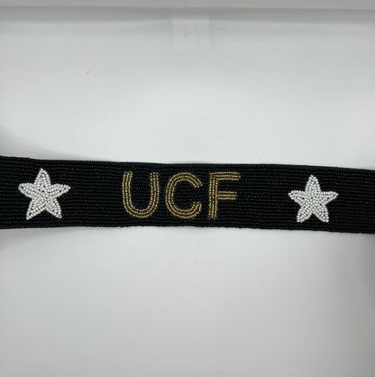 University of Central Florida Beaded Purse Strap