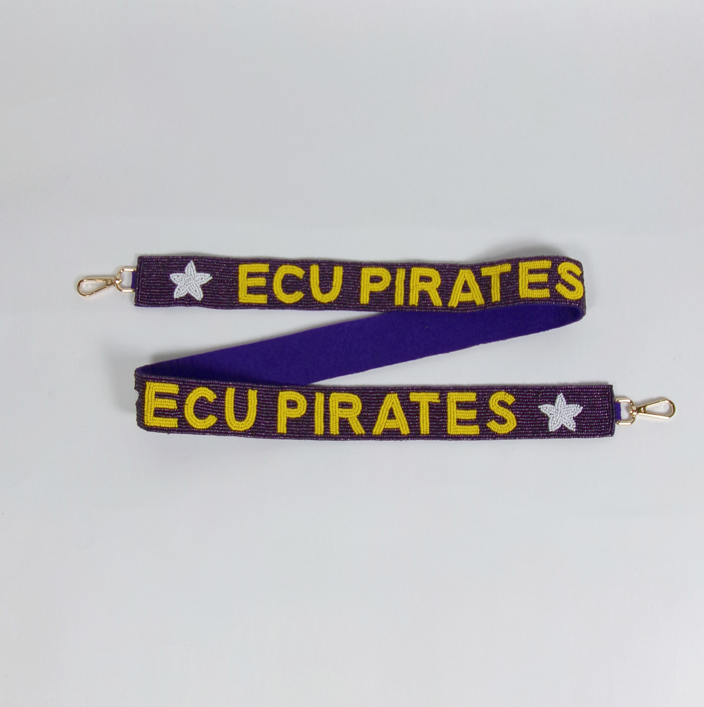 East Carolina University (ECU) Beaded Purse Straps