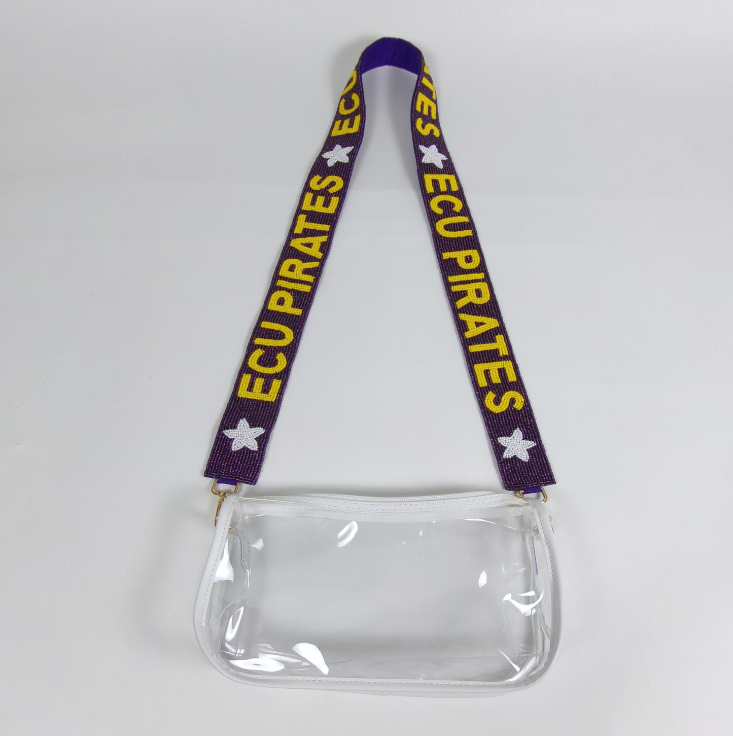 East Carolina University (ECU) Beaded Purse Straps