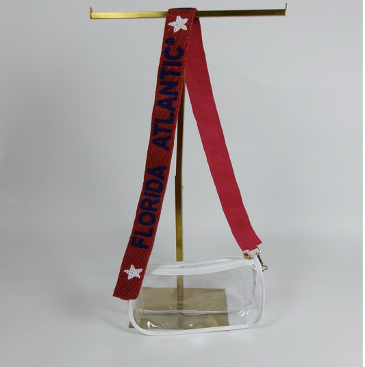 Florida Atlantic Beaded Purse Strap