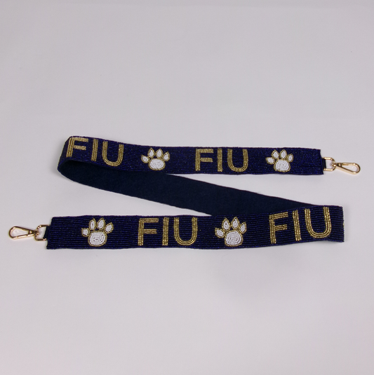 Florida International University Beaded Purse Strap