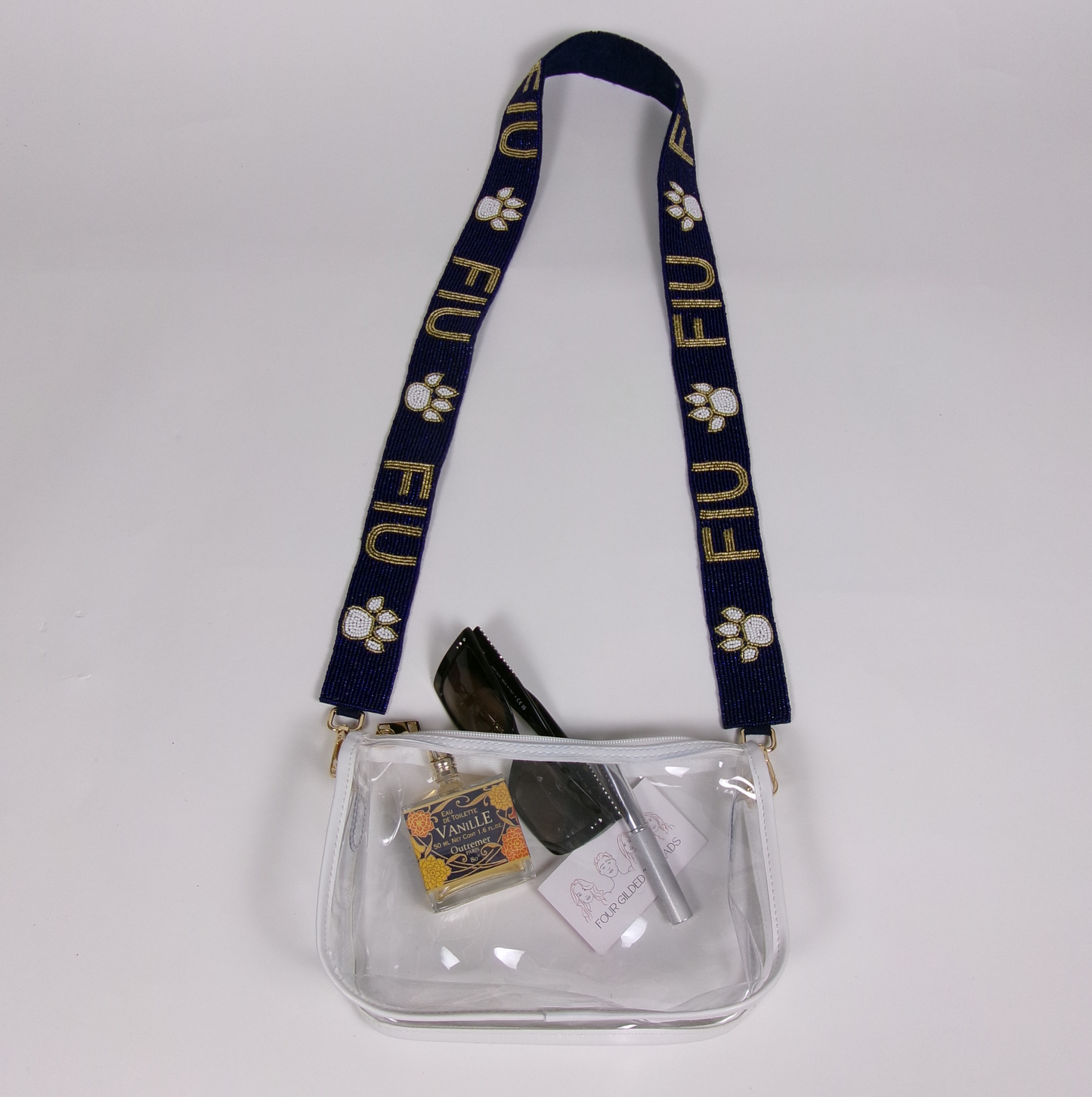 Florida International University Beaded Purse Strap