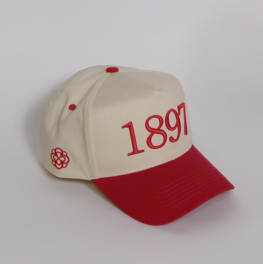 The Founding Year Trucker Hat  - Alpha Omicron Pi
