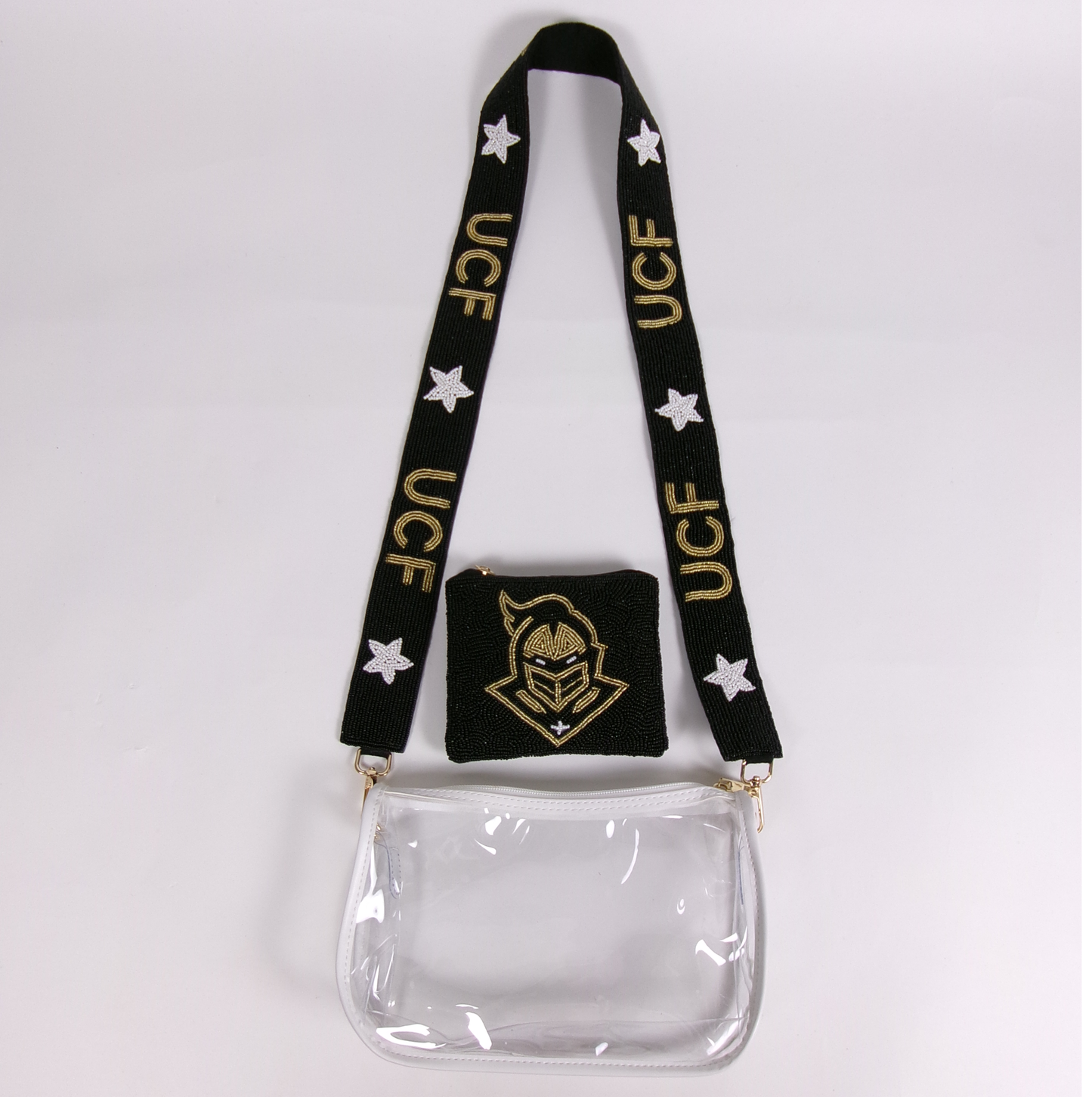 University of Central Florida Beaded Purse Strap