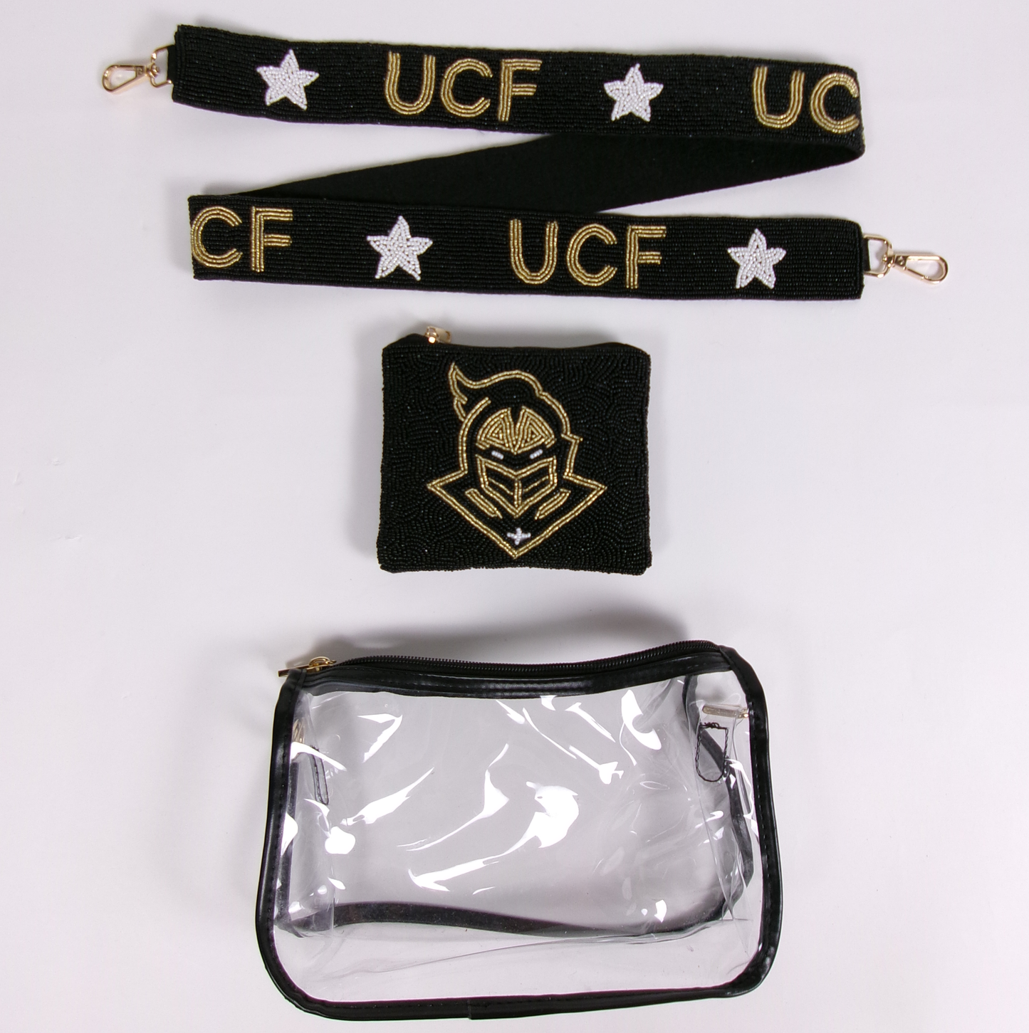 University of Central Florida Beaded Purse Strap