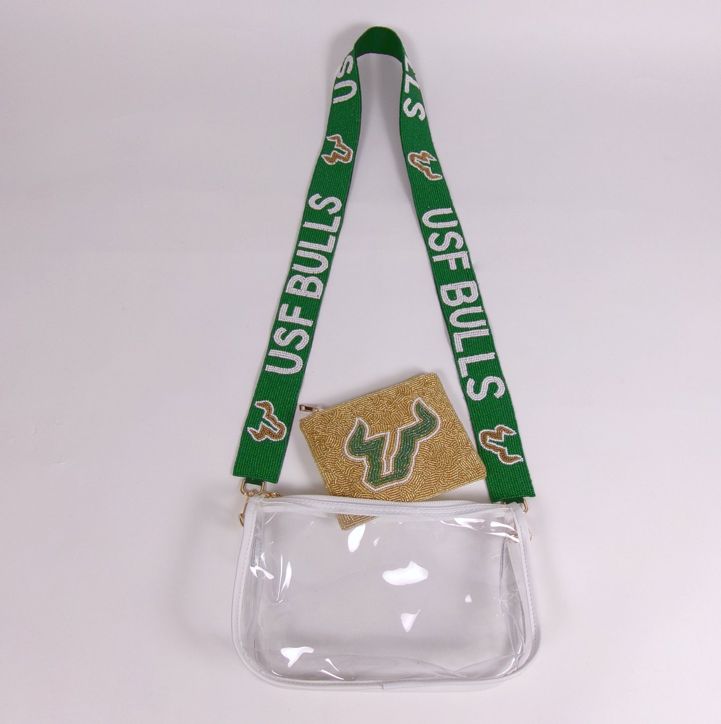 University of South Florida (USF) Beaded Purse Straps