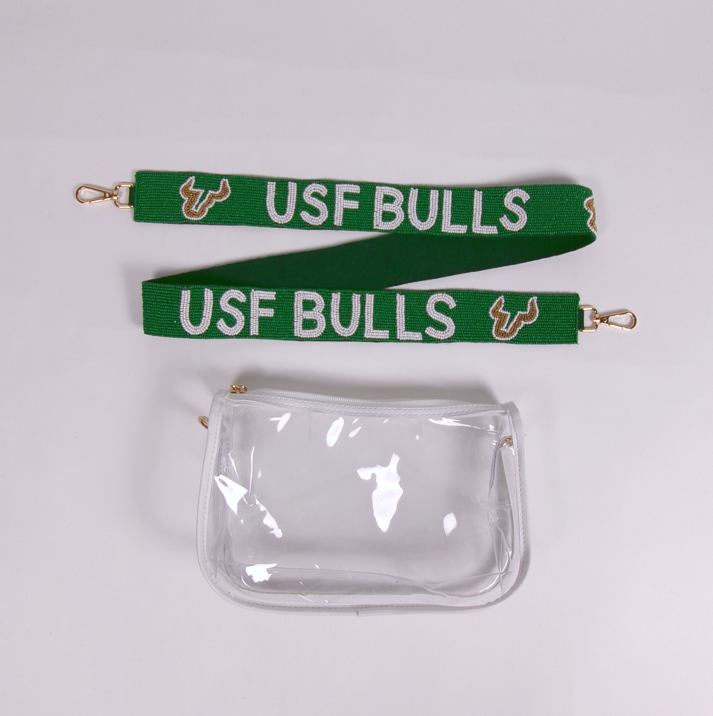 University of South Florida (USF) Beaded Purse Straps